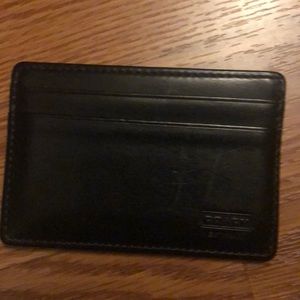 Coach card case